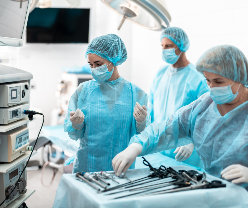 Préparation à une chirurgie